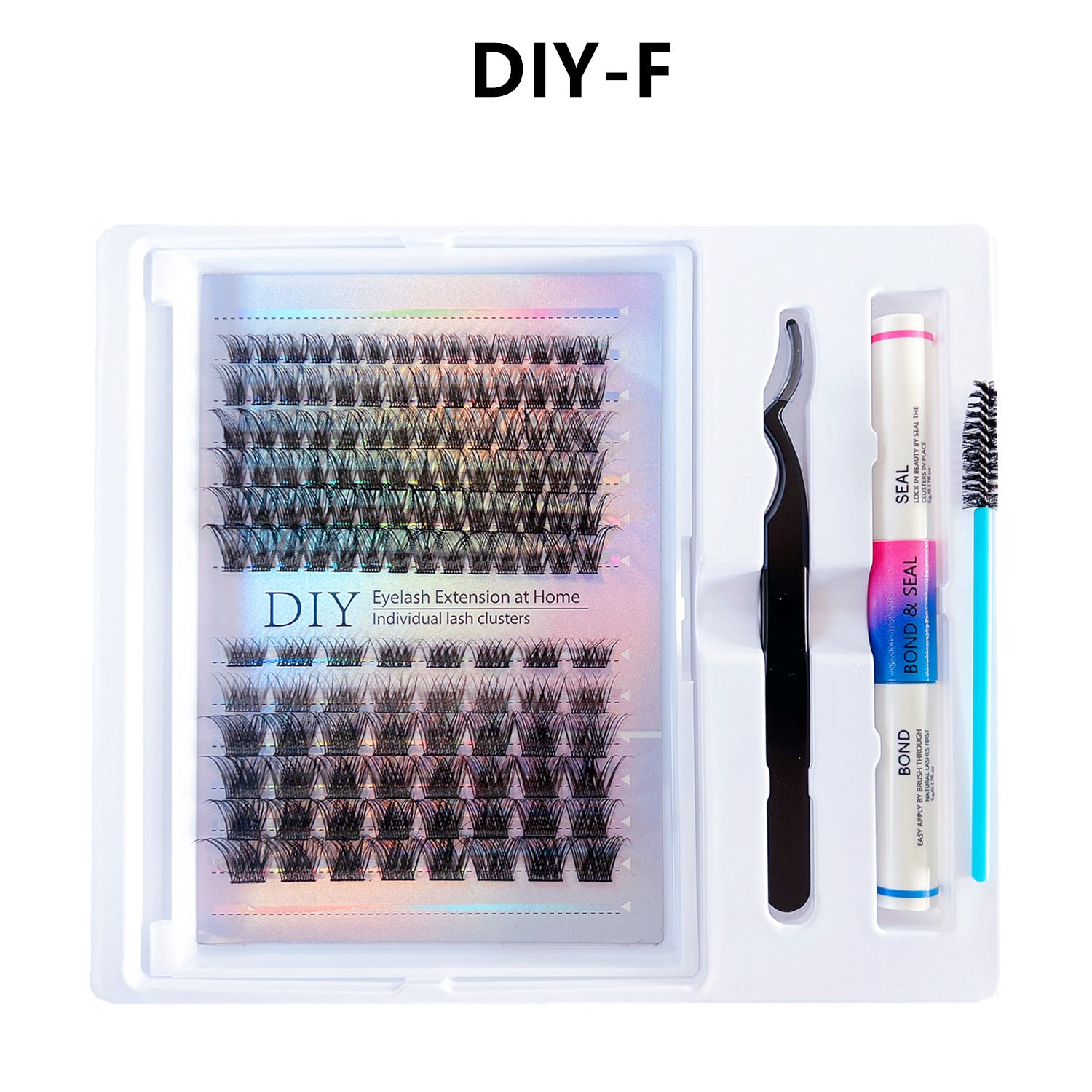 DIY Segmented False Eyelash Clusters with Adhesive - BsBuy