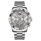 Swiss Brand Men's Automatic Quartz Watch Waterproof Luminous Calendar