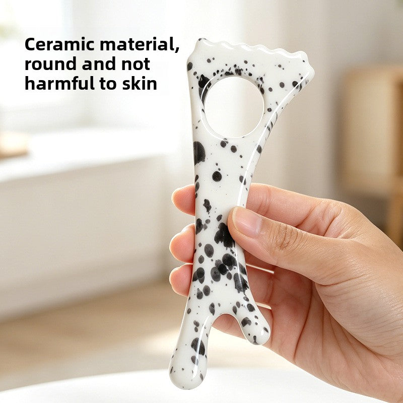 BsBuy Ceramic Pet Massage Rod & Relaxation Set | Calming Tool for Dogs | With Essential Oils Option