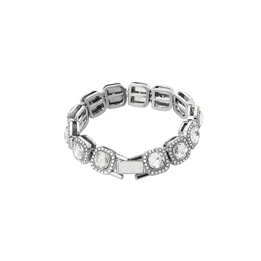 Hip-Hop Street Rap Ice Sugar Full Diamond-Encrusted Bracelet Trendy Brand Personalized Internet Celebrity Unisex Bracelet Jewelry