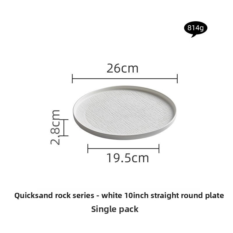 Black and White Ceramic Dishes, Dishes, Home Eating Bowls, Soup Bowls, Fish Plates