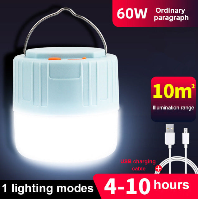 Solar Powered Rechargeable Emergency LED Light