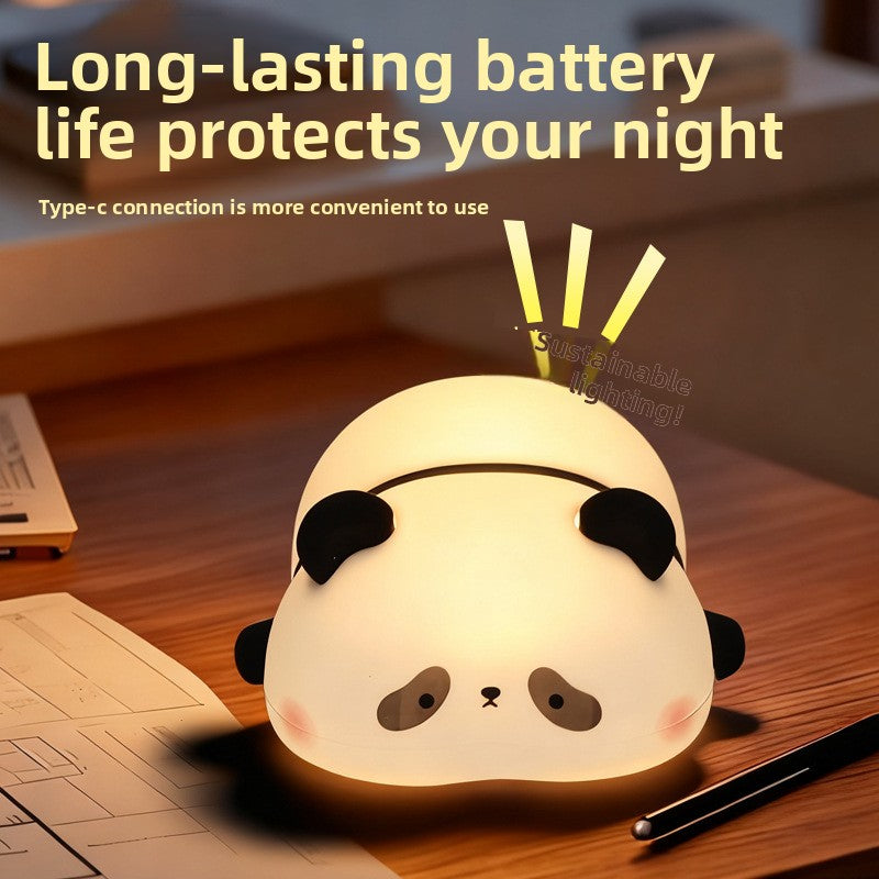 Cute Silicone Night Light – Kawaii Animal Lamp with Colour Changing & Timer - BsBuy