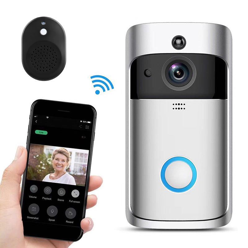 WiFi Smart Video Doorbell with Two-Way Talk - BsBuy
