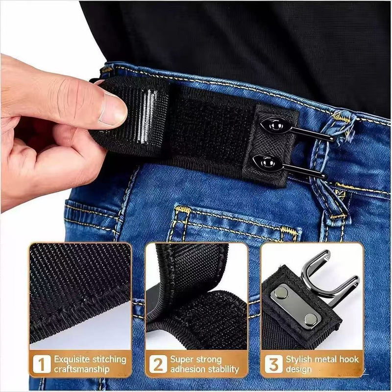 Adjustable Elastic Nylon Belt Buckle - BsBuy