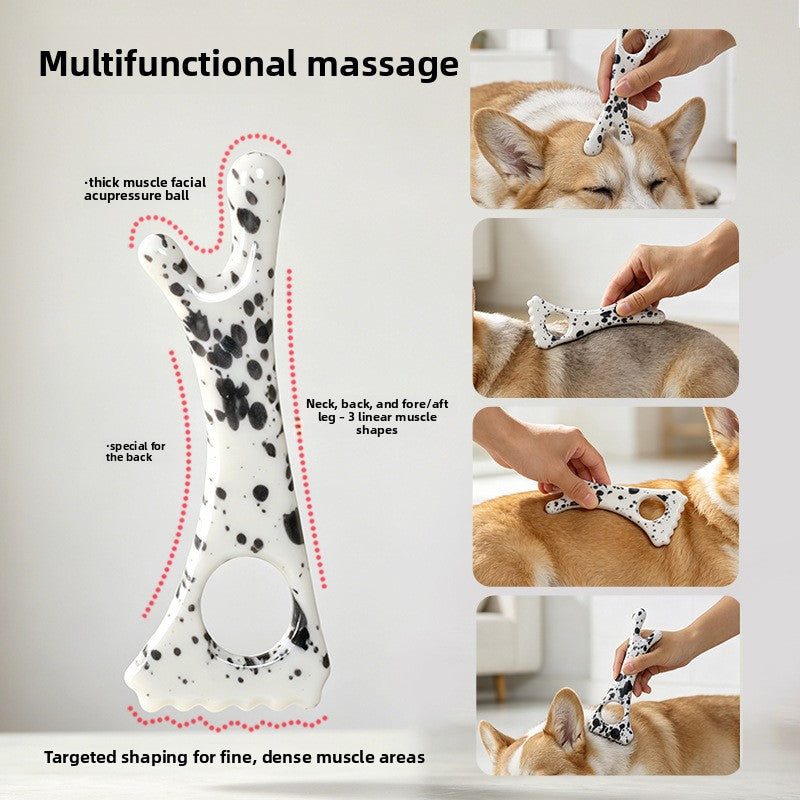 BsBuy Ceramic Pet Massage Rod & Relaxation Set | Calming Tool for Dogs | With Essential Oils Option