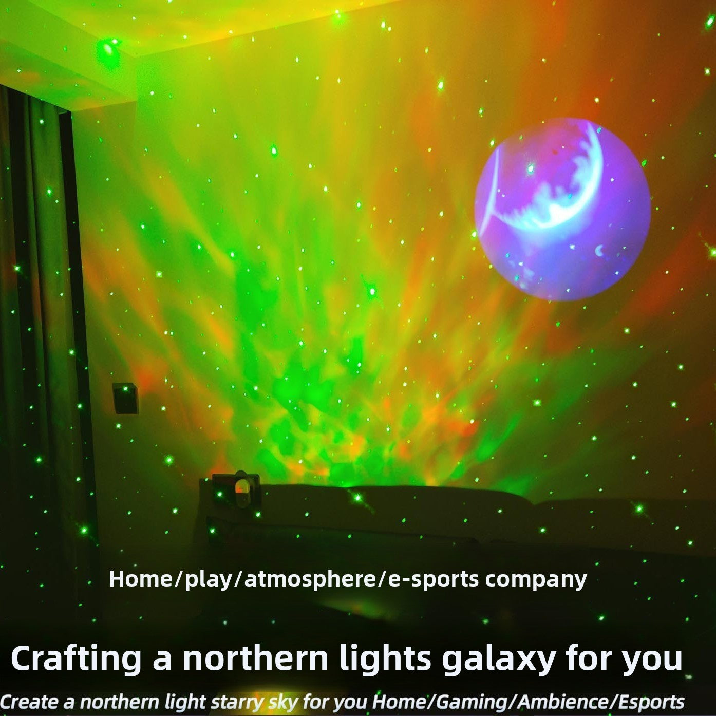 Moon Lamp Star Projector Bluetooth Speaker - BsBuy