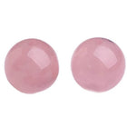Pink Crystal Round Beads