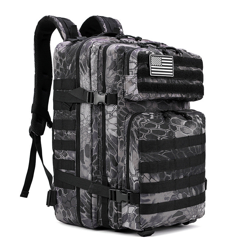 45L Tactical Outdoor Backpack – Large Capacity Hiking, Camping & Travel Bag - BsBuy