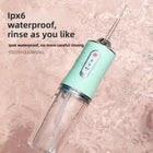 Electric Dental Flosser & Portable Oral Irrigator – IPX6 Waterproof, 15+ Day Battery | 4 Colours
