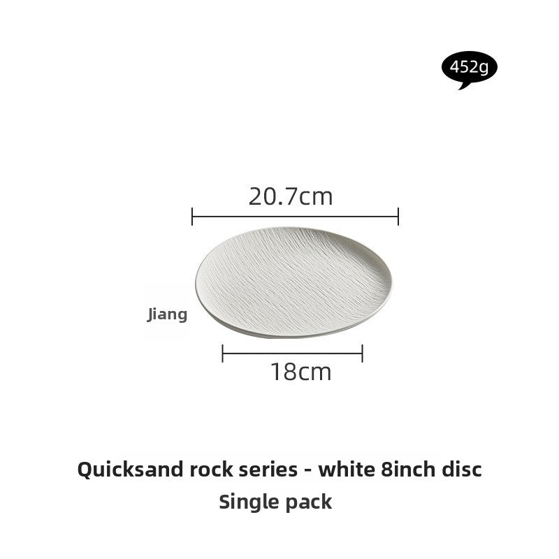 Black and White Ceramic Dishes, Dishes, Home Eating Bowls, Soup Bowls, Fish Plates