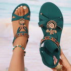 Bohemian Elastic Flat Sandals - BsBuy