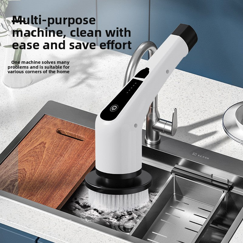 9-in-1 Wireless Electric Cleaning Brush – Long Handle Scrubber - BsBuy