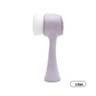 Facial Cleansing Brush – Double-Sided Soft Bristle Silicone - BsBuy