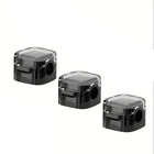 Magnetic Transparent Cable Organiser Clips – Desk & Wall Wire Management | 3-Pack | 6 Colours - BsBuy