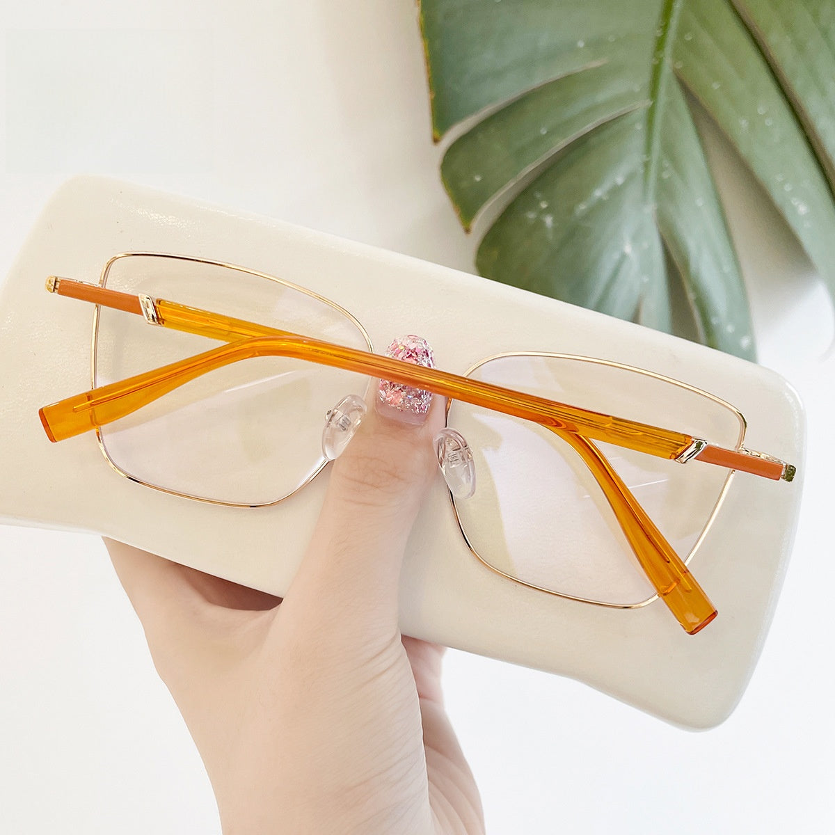 Retro Metal Anti-Blue Light Glasses – Butterfly Frame Screen Eyewear in Five Statement Colourways - BsBuy