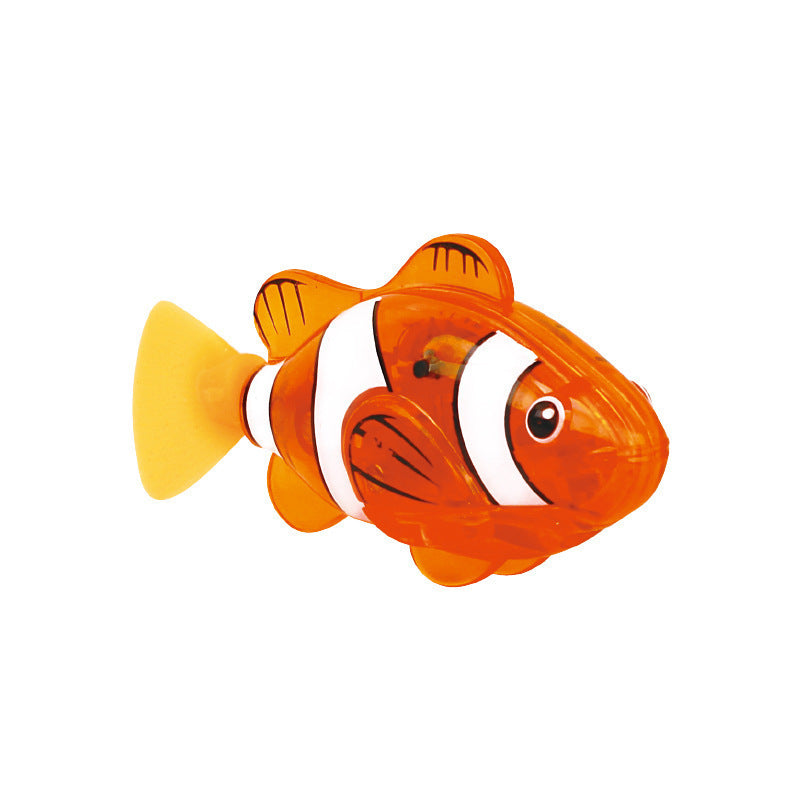 Baby Bath Electronic Fish Toy with Light and Motion - BsBuy