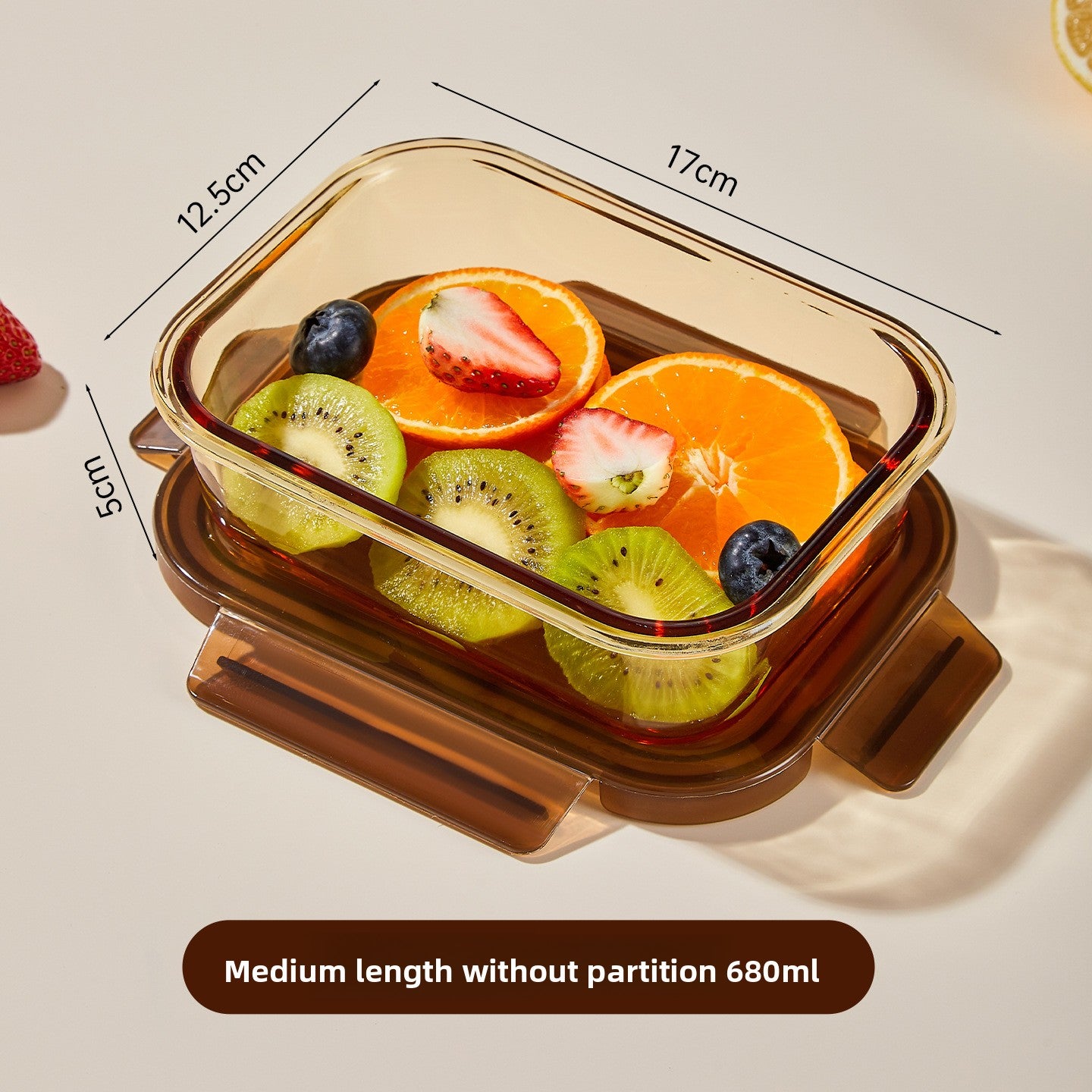 Microwaveable Glass Lunch Box with Lid