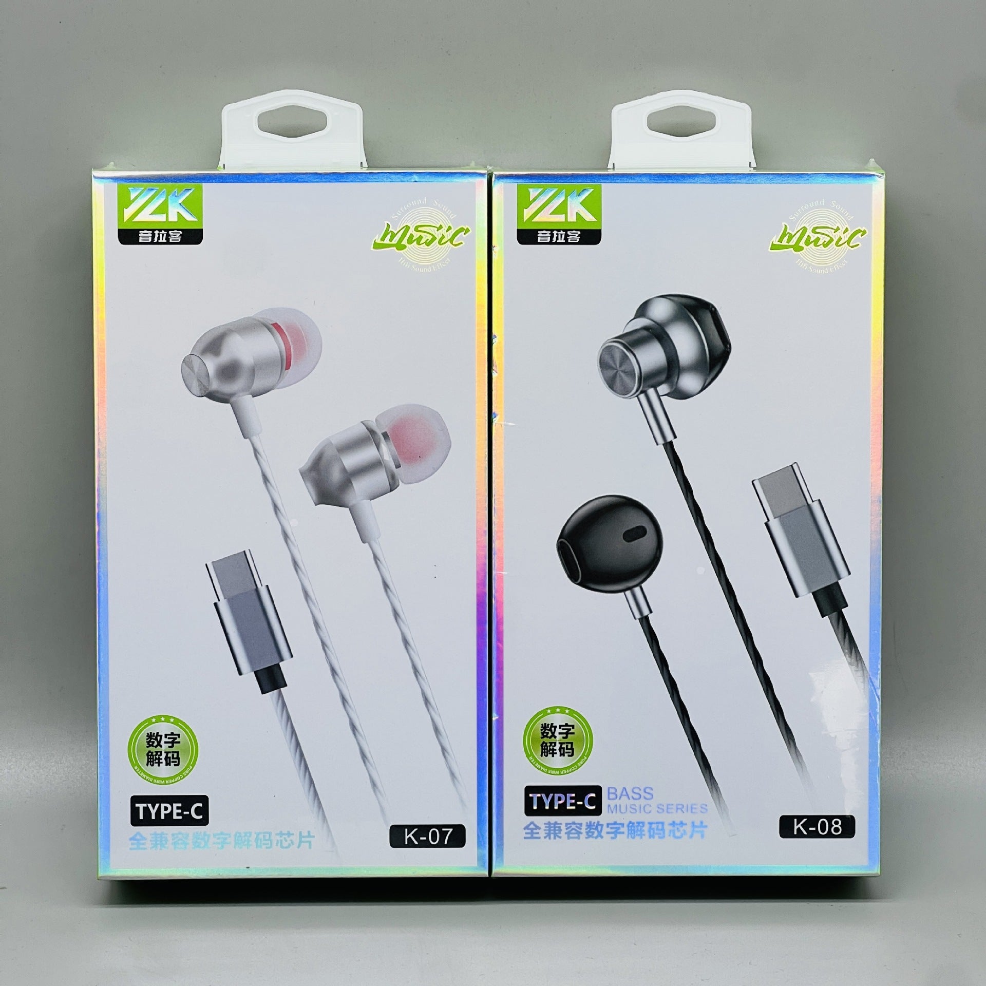 Metal Type-C Wired Earphones with Microphone - BsBuy