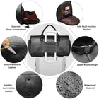 Convertible Garment Duffel Bag with Shoe Compartment