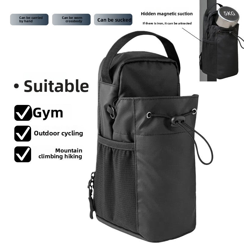Magnetic Water Bottle Crossbody Bag – Waterproof Hands-Free Carrier - BsBuy