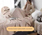 Luxury Wool Waffle Blanket — Soft, Breathable & Beautifully Textured