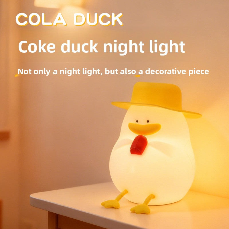 Cute Silicone Night Light – Kawaii Animal Lamp with Colour Changing & Timer - BsBuy
