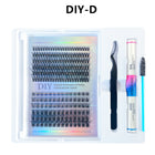 DIY Segmented False Eyelash Clusters with Adhesive - BsBuy