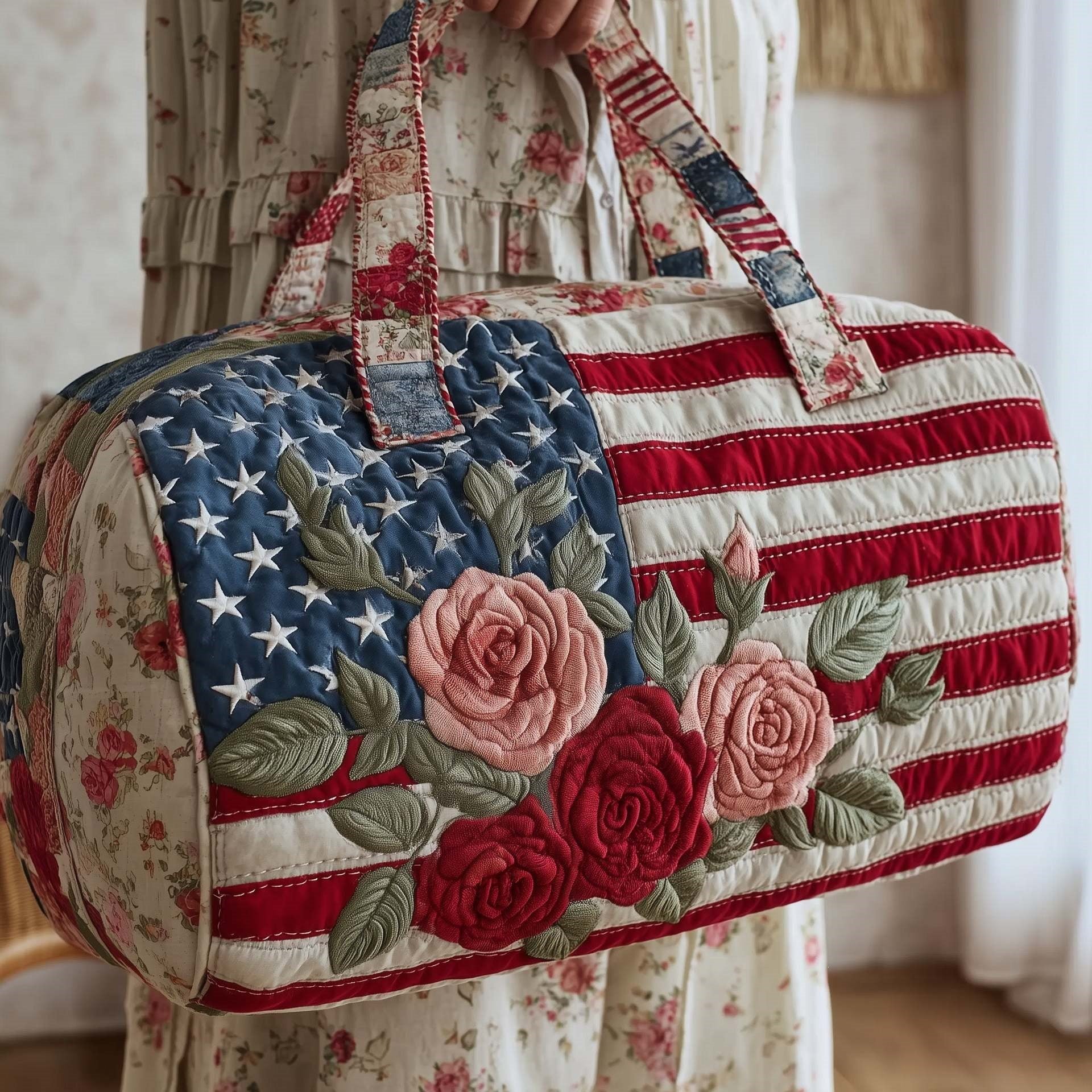 Brand Floral Series Travel Bag