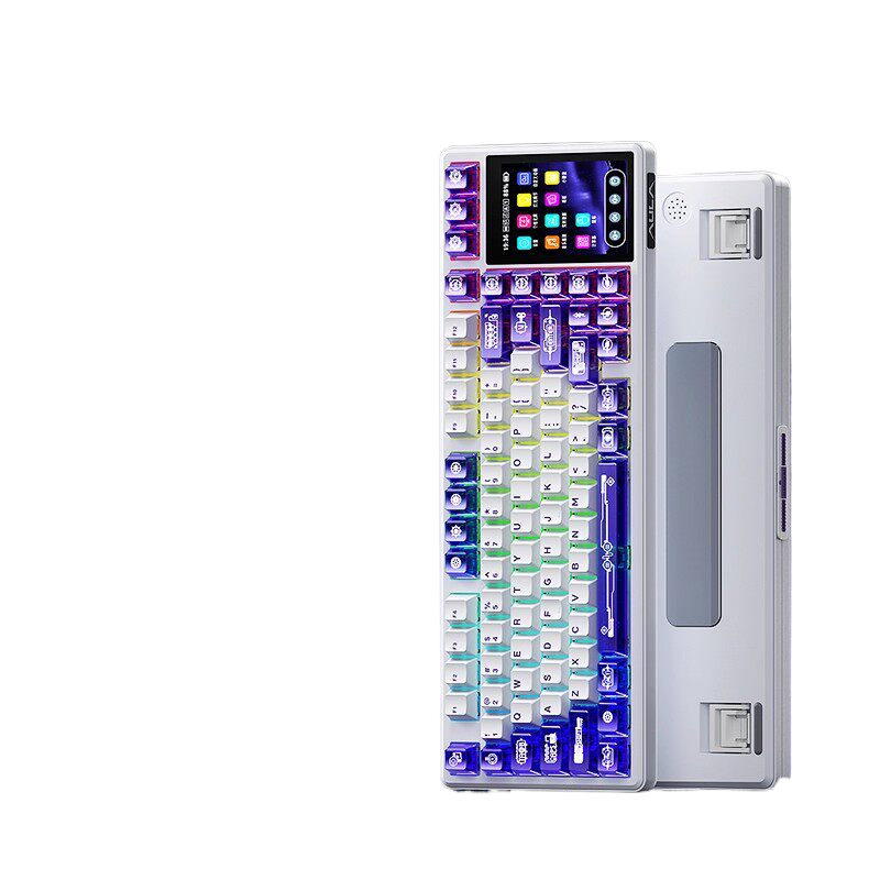 L99 Screen Display Mechanical Keyboard — RGB, Wireless, 8000mAh - BsBuy