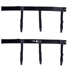 Adjustable Shirt Garter & Anti-Slip Clips | Men & Women | 6-Clip Set - BsBuy