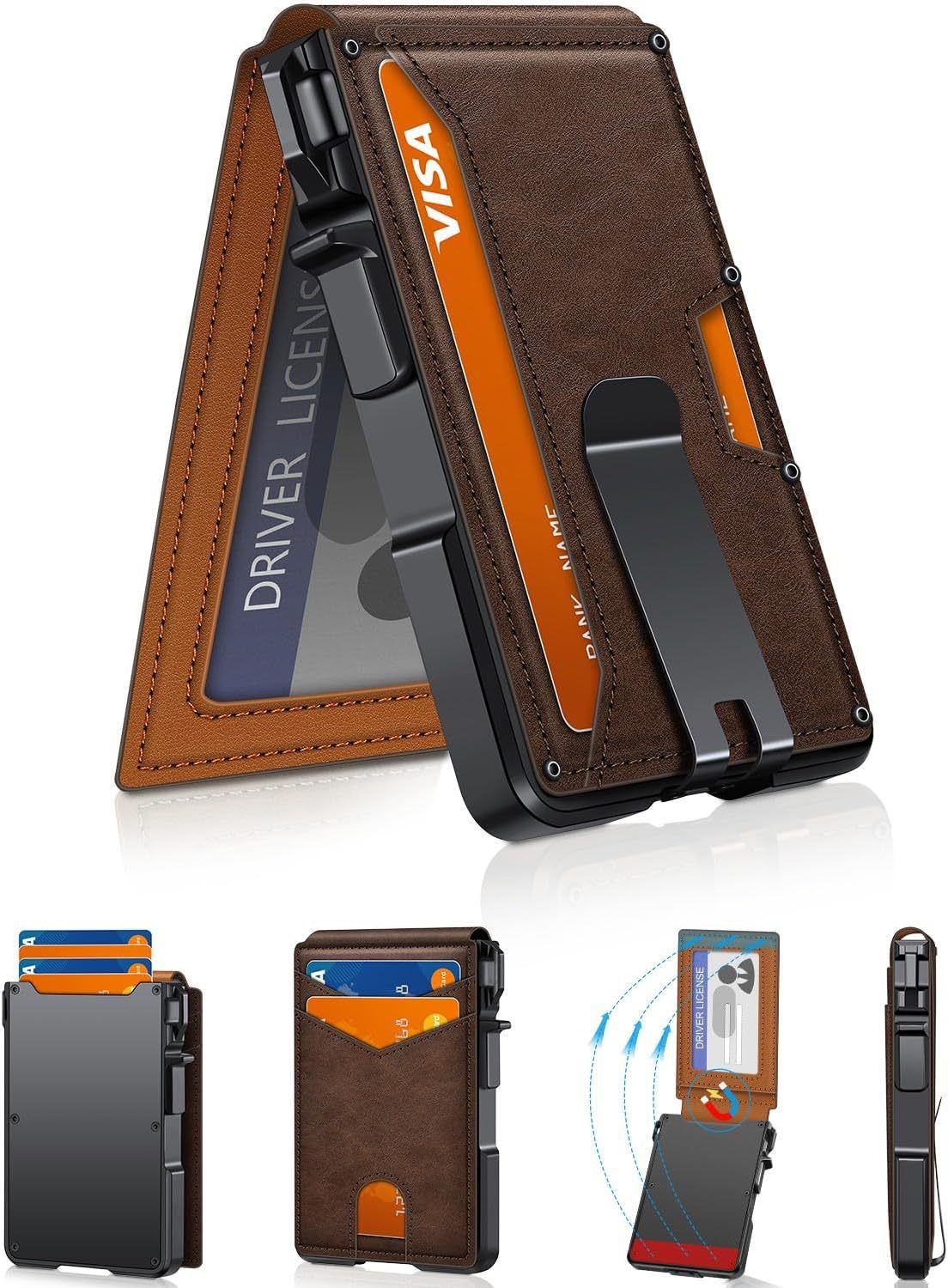 Metal RFID Card Holder Wallet - BsBuy