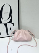 Women’s Pleated Leather Clutch Bag – Versatile Shoulder & Crossbody Bag - BsBuy