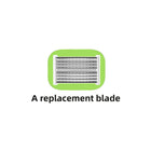 8-Layer Blade Manual Shaver – Precision Hair Removal with Travel Case - BsBuy