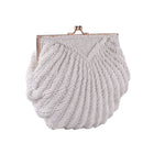 Handmade Beaded Shell Evening Bag - BsBuy