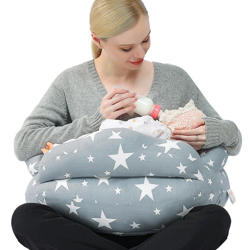 Luxury Nursing Pillow — Ergonomic U-Shape Breastfeeding & Support Cushion - BsBuy