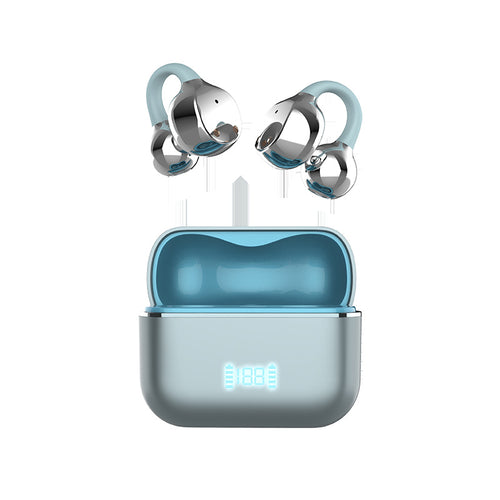 AI Translation Bluetooth Earphones – Noise Cancelling Ear Clip Wireless Headphones - BsBuy