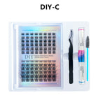 DIY Segmented False Eyelash Clusters with Adhesive - BsBuy
