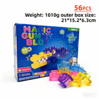 BsBuy Sensory Soft Silicone Building Blocks | Squeeze & Stack Toy Set | 28, 40 or 56 Pieces