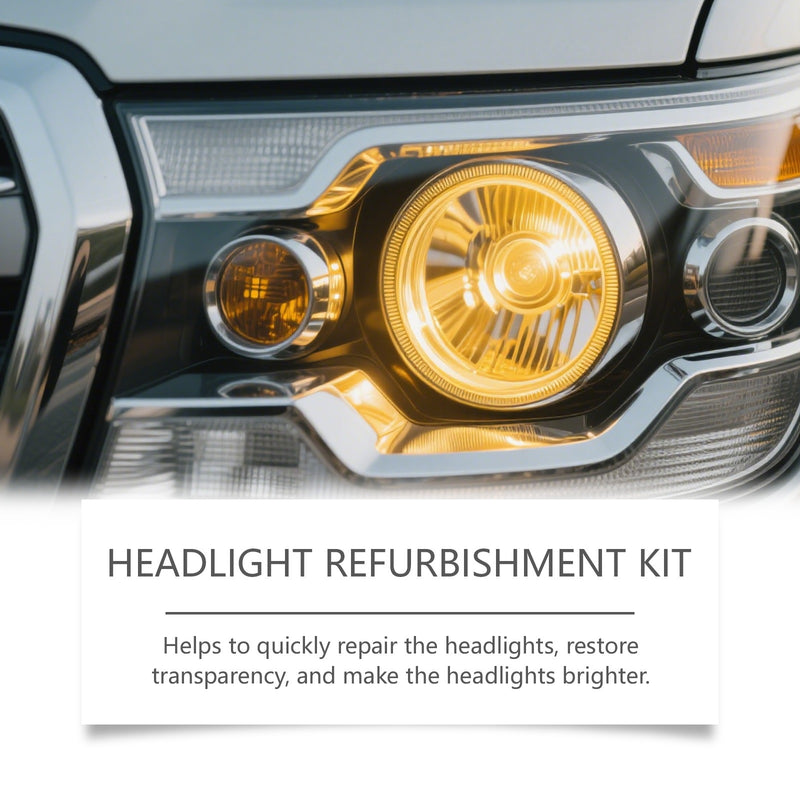 Homonth Car Headlight Restoration Kit with UV Protective Coating - BsBuy