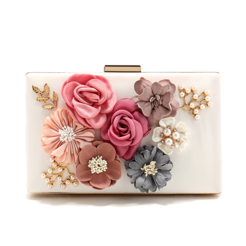 Stylish floral evening bag - BsBuy