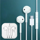 Type C Wired In-Ear Headphones with Microphone - BsBuy