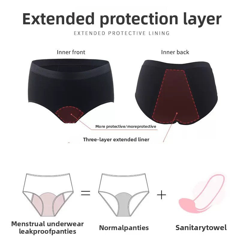 Womens Absorbent Menstrual Underwear - BsBuy