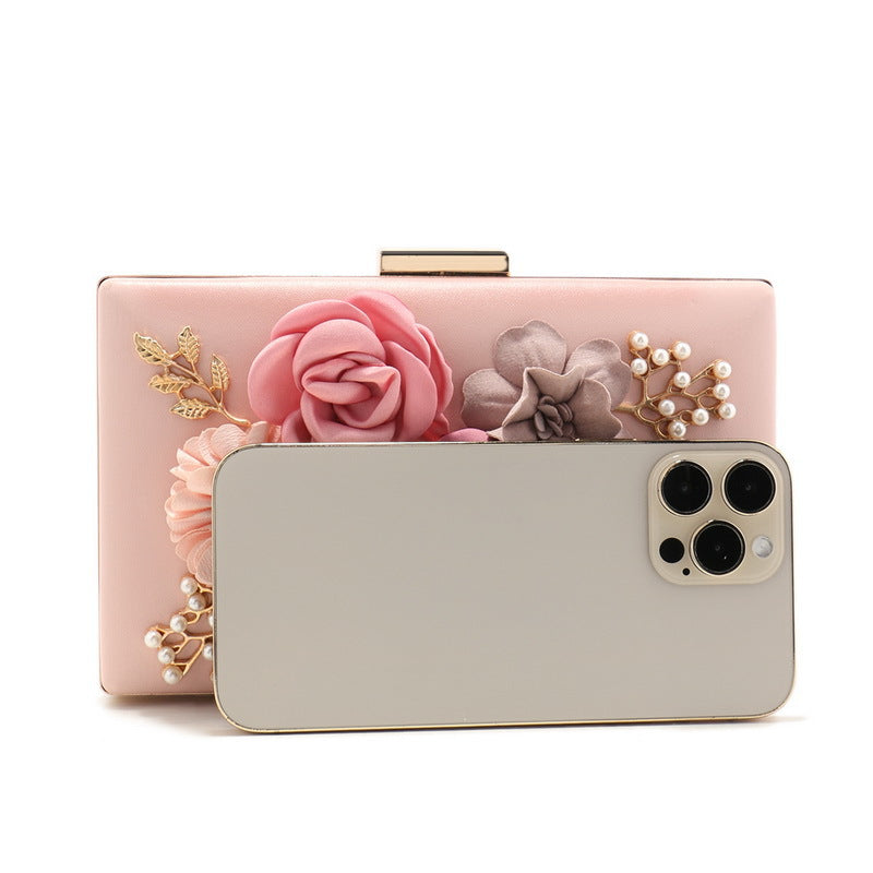 Stylish floral evening bag - BsBuy