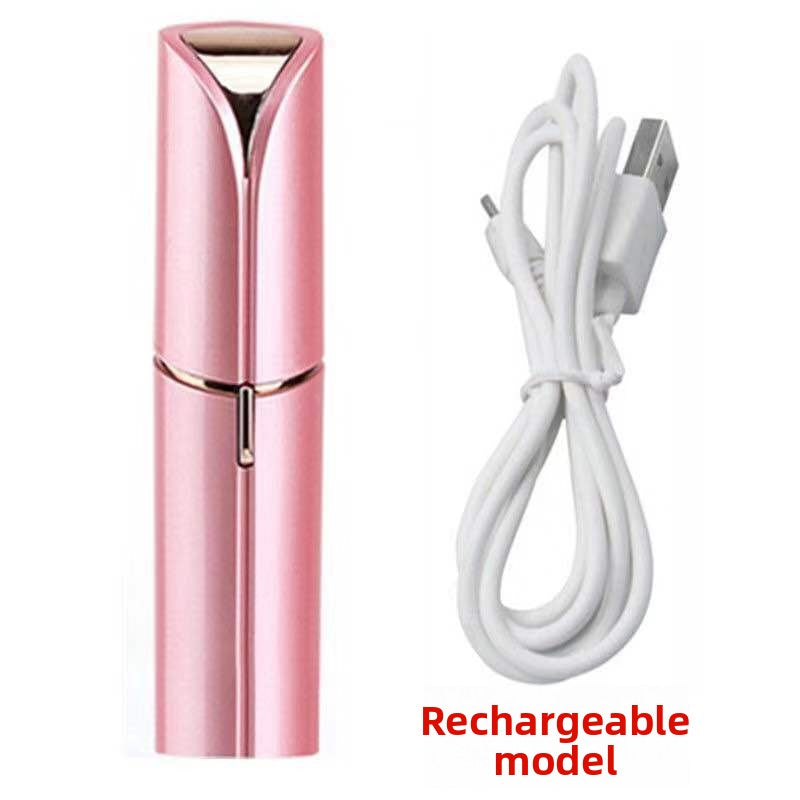 Lipstick Mini Electric Shaver – Portable Hair Removal for Face & Body - BsBuy