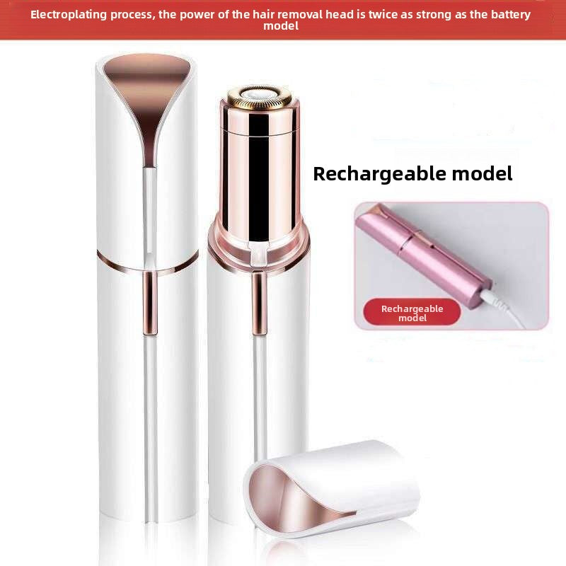 Lipstick Mini Electric Shaver – Portable Hair Removal for Face & Body - BsBuy