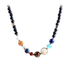 Universe Galaxy Solar System Necklace
