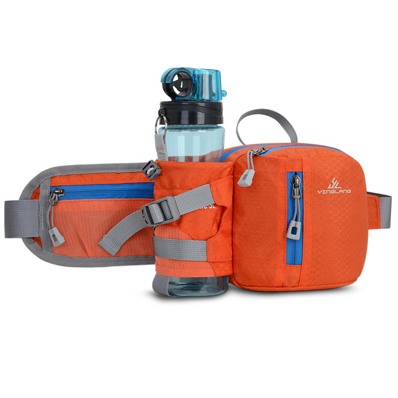 Multifunctional Sports Waist Pack with Water Bottle Holder - BsBuy