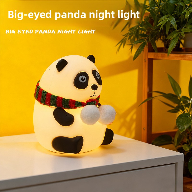 Cute Silicone Night Light – Kawaii Animal Lamp with Colour Changing & Timer - BsBuy