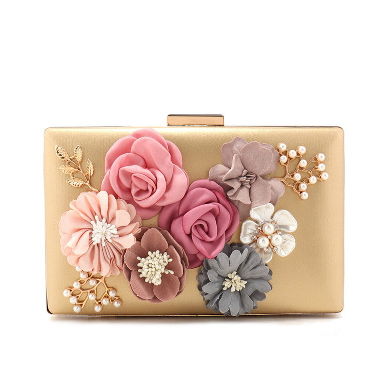 Stylish floral evening bag - BsBuy